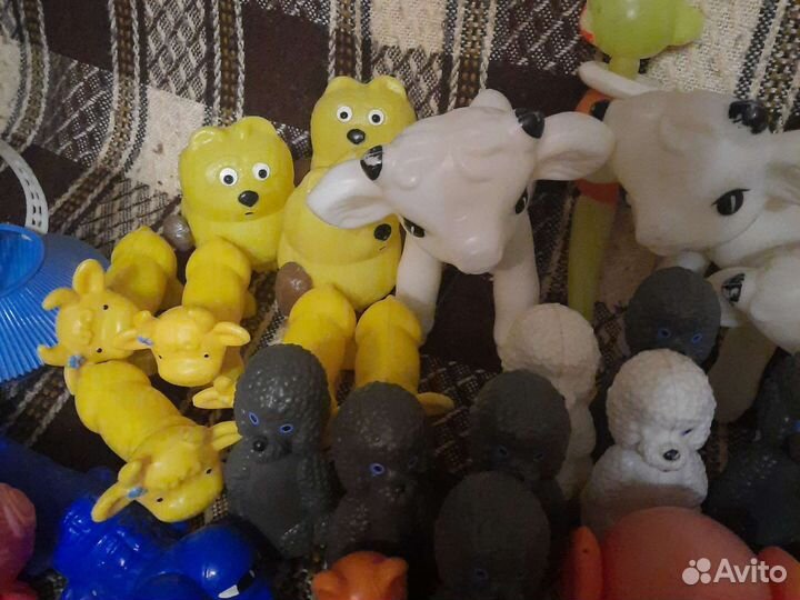 Пластмассовые игрушки СССР