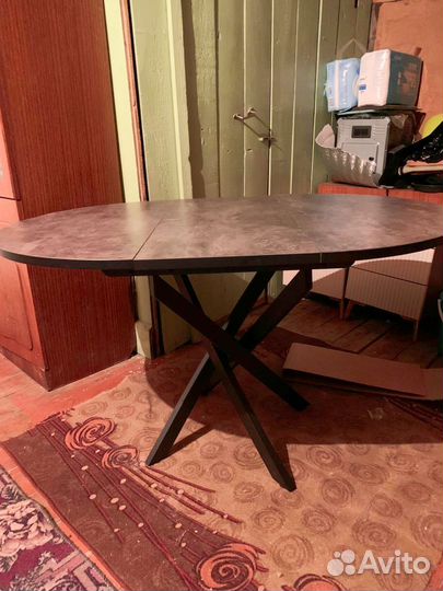 Стол обеденный круглый раздвижной