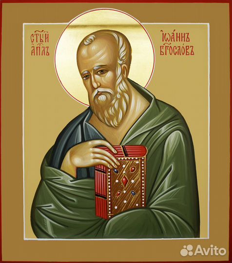 Рукописная икона 