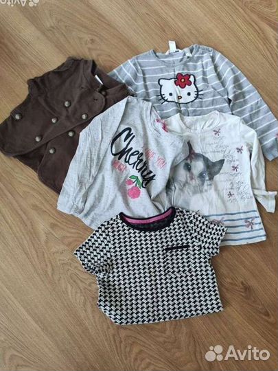 Детские вещи пакетом для девочек о 5 до 8 лет