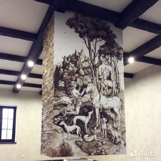 Портрет на заказ/Роспись стен