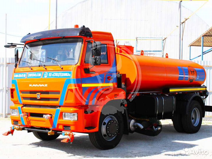 Поливомоечное оборудование на камаз 53605, 2024