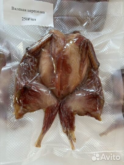 Вяленая перепелка