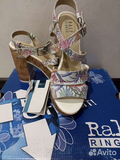 Босоножки женские 37 размер натуральная кожа новые