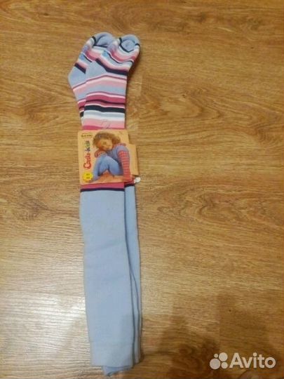 Колготки детские махровые. Новые