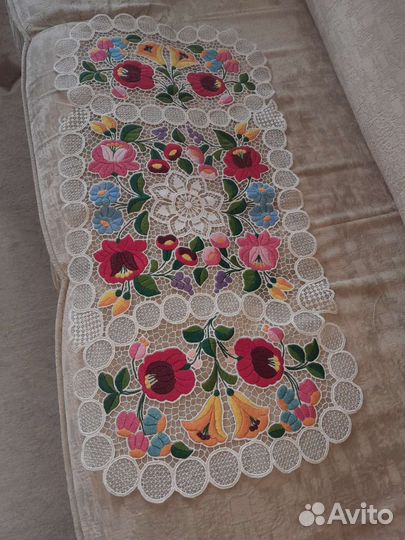 Салфетка кружево, винтаж