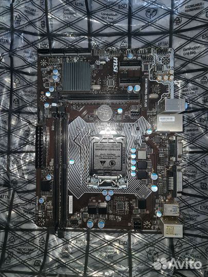 Материнская плата MSI H110 lga 1151