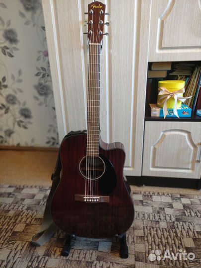 Акустическая гитара fender cd 60s