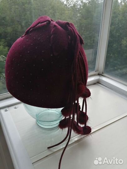 Шляпа фетровая женская
