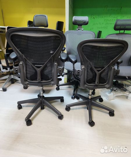 Кресло Herman Miller Aeron, оригинал, кат.А и В