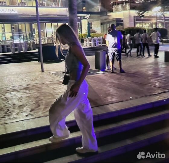 Брюки широкие в ассортименте от S до L, листайте