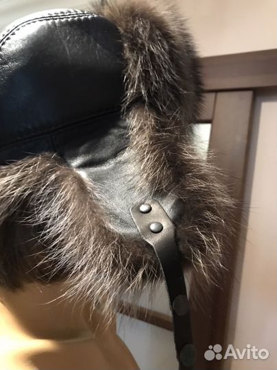 Мужская зимняя меховая шапка