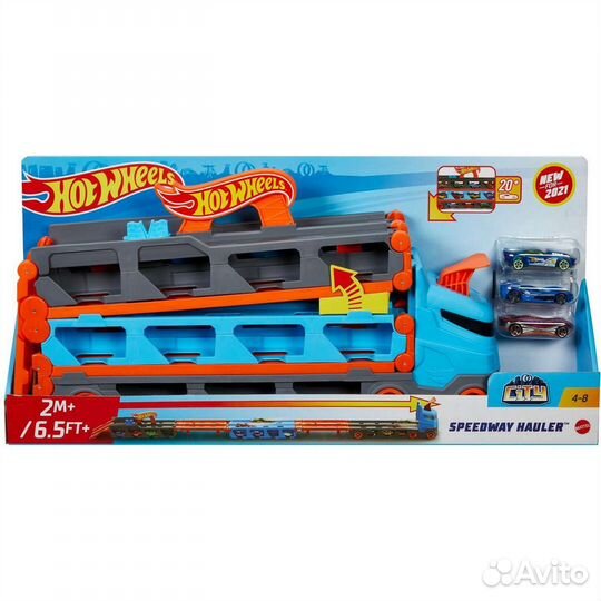 Скоростная трасса автовоз Hot Wheels GVG 37