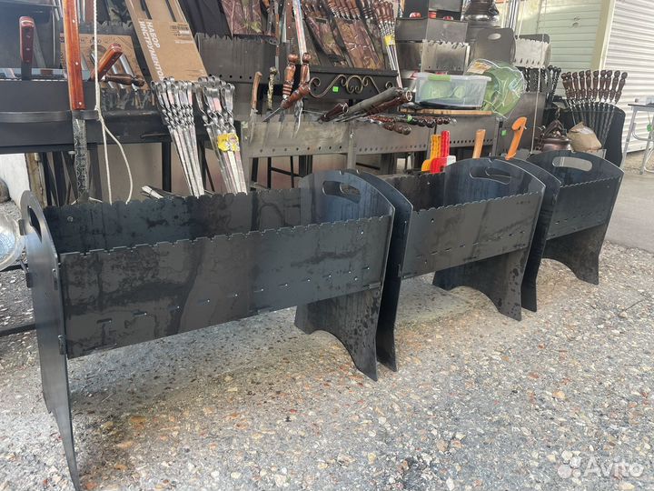 Мангал вечный книжка/складной/чемодан/ походный