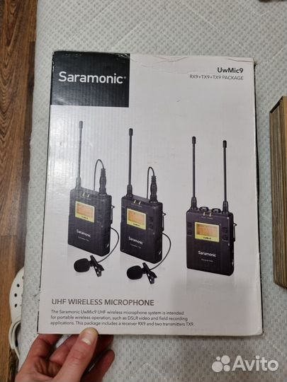 Saramonic uwmic9 rx9+tx9+tx9