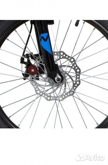 Велосипед novatrack shark 6.D 20 чёрный