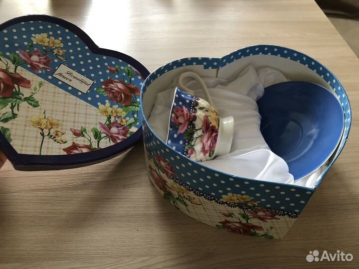 Чашка с блюдцем