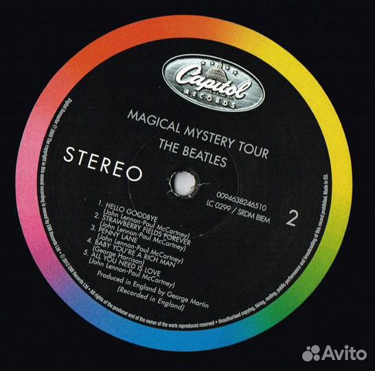 Виниловая пластинка Beatles, The, Magical Mystery
