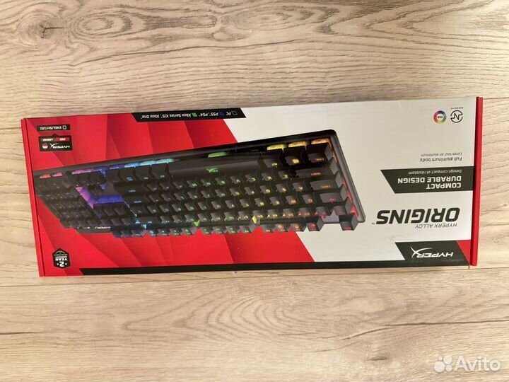 Клавиатура Hyperx origins rgb