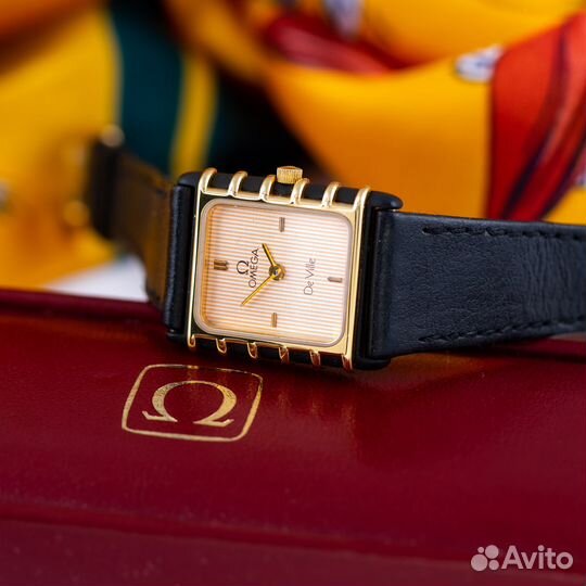 Оригинал Omega DeVille Мини Женские часы