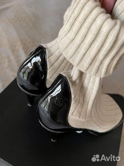 Туфли ботильоны Chanel