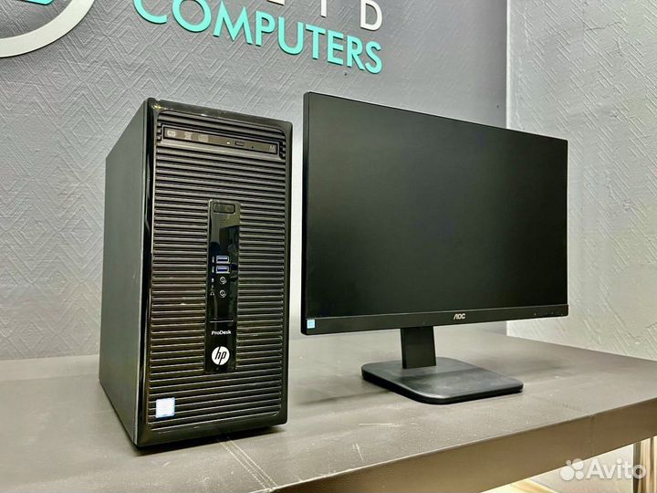 Брендовый компьютер HP Core i5 4570/8gb/250hdd