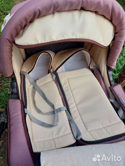 Коляска для двойни