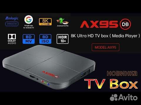 Android TV приставка AX95 db/4Gb/32/128Gb/s905x3b
