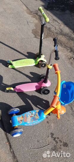 Самокаты 4шт