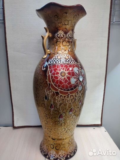 Вазы напольные керамические