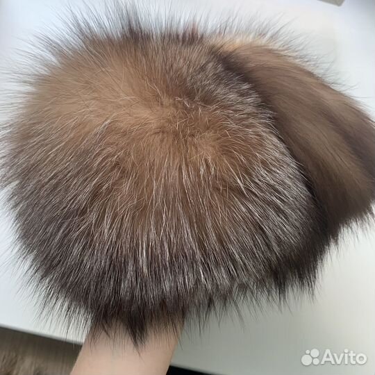 Шапка из чернобурки