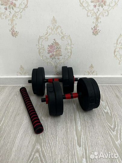 Гантели 15 кг новые