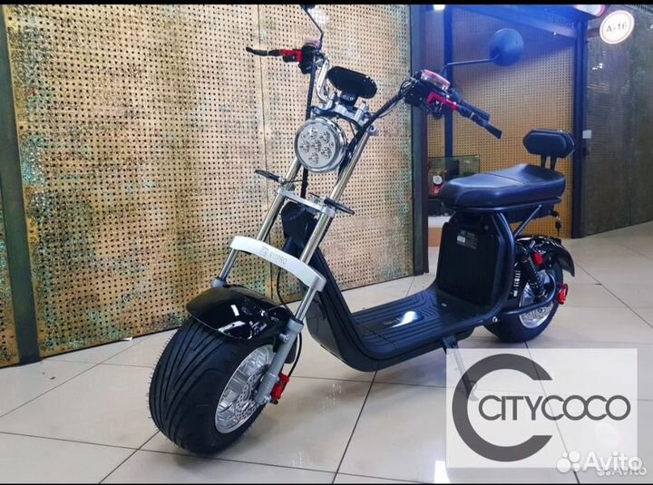 Электроскутер citycoco gt x11 PRO