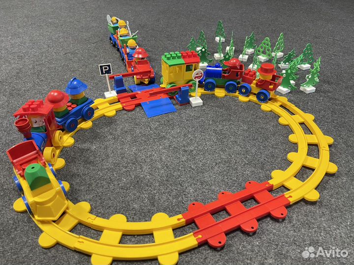 Конструктор Полесье железная дорога