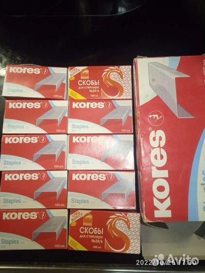 Скобы для степлера