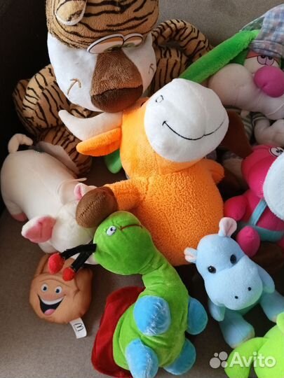 Мягкие игрушки пакетом