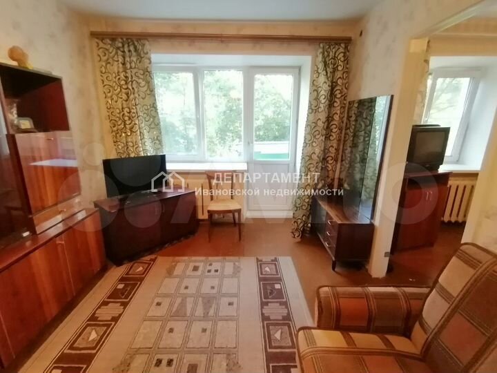 2-к. квартира, 44 м², 3/4 эт.