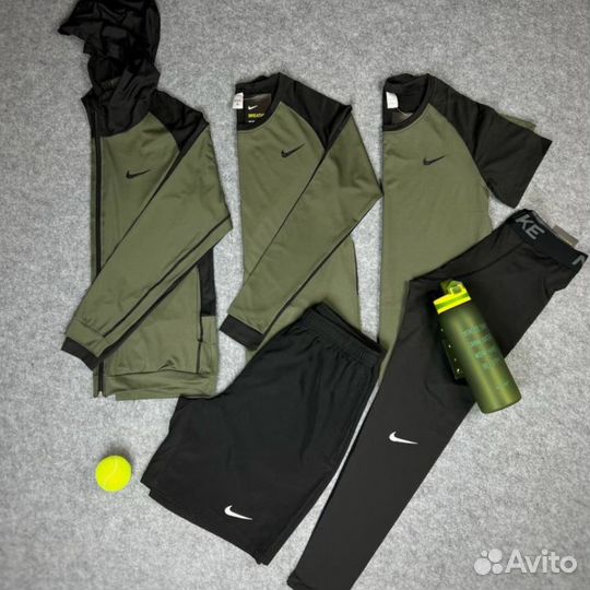 Рашгард спортивный костюм мужской 5в1