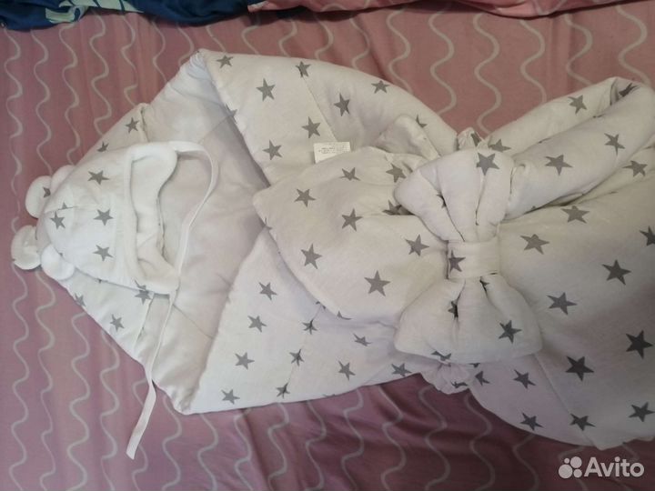 Конверт одеяло на выписку