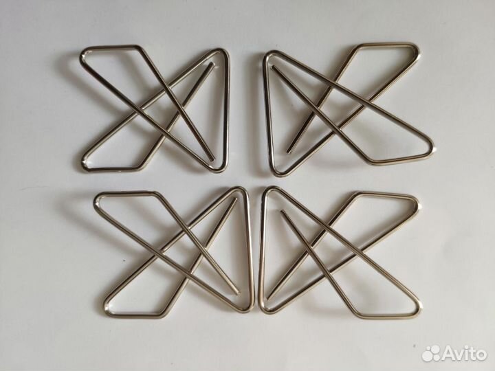 Скрепки-бабочка SDI 1,5х32х35 мм