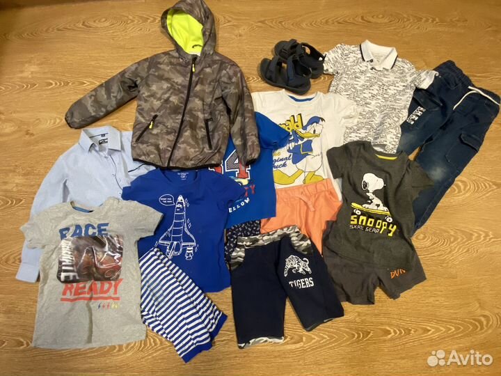 Пакет одежды для мальчика 5-8 лет