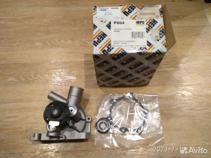 Saab9000. Помпа Hepu