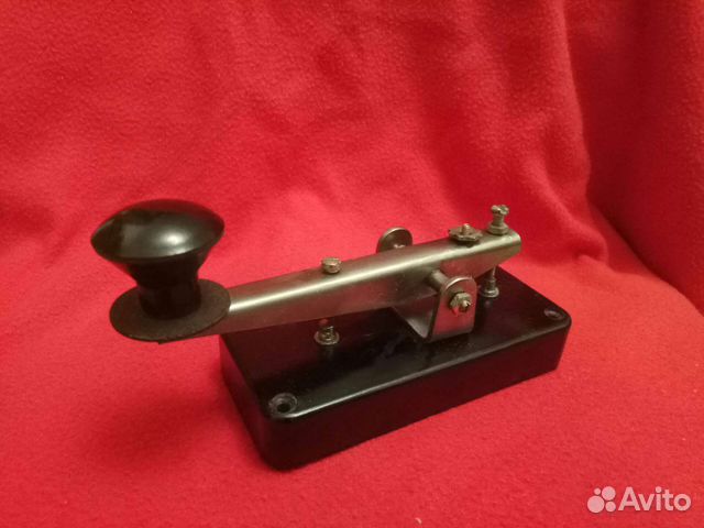 Ретро телеграфный ключ F3 азбука Морзе телеграфная купить в Санкт ...