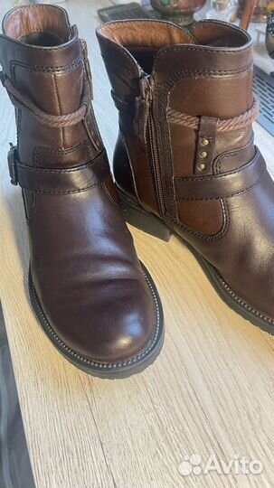 Сапоги женские натуральная кожа 37 38 размер