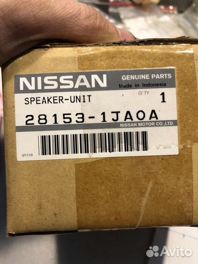 Динамик передний центральный Nissan Infiniti