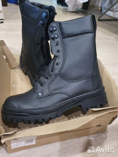 Берцы кожаные