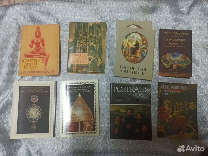 Набор открыток искусство, живопись, сокровища, муз