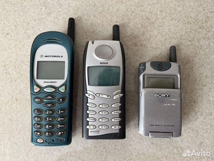 Телефоны винтаж motorola sony bosch