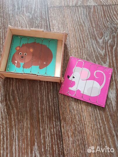 Развивающие игрушки. Пазлы