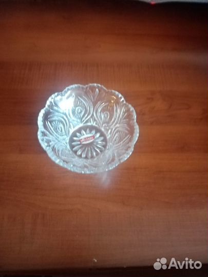 Салатник хрустальный